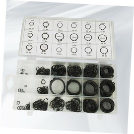 VILLFUL Carbon Steel Snap Ring Set 18 Sizes Retaining Ring Kit 300 Pcs External Circlip Assortment Storage Case Included