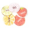 Beavorty Bathing Hat Set Pcs Eva Shower Caps Fruit Pattern