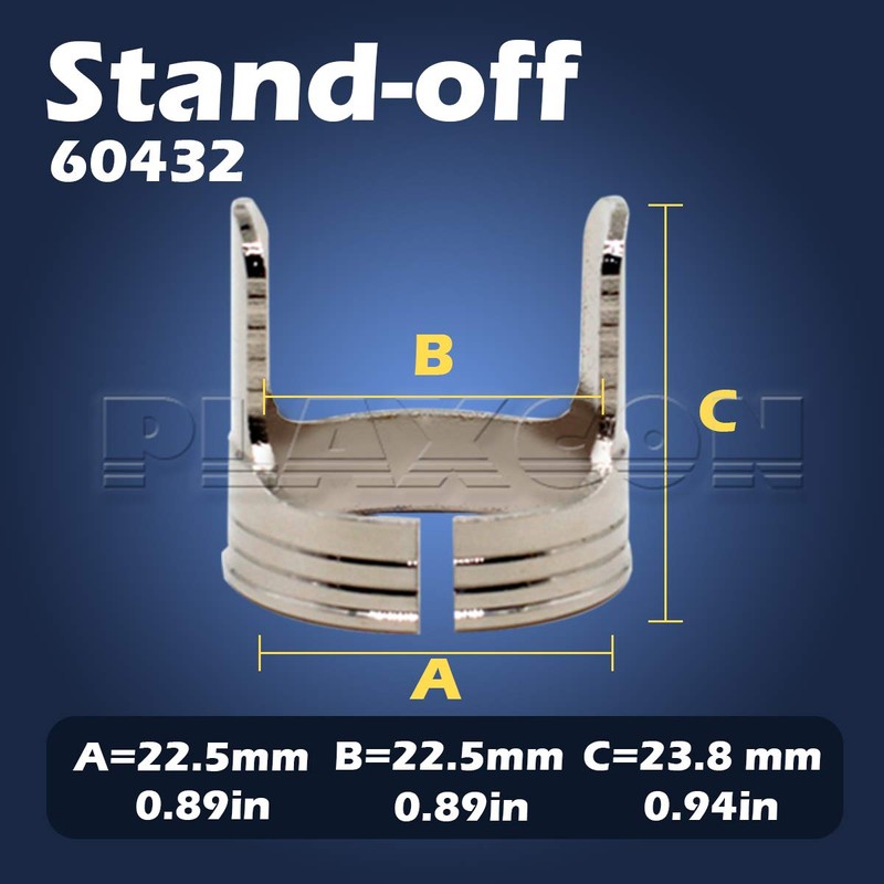 PLAXCON 2pcs PT60 IPT-60 Plasma Torch Double Pointed Spacer Guide