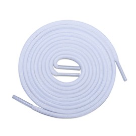 AOMIDI Thick Shoelaces Round Athletic Shoe Laces (2 Pair) - For Sneaker and Hiking Boot Laces (72" inches (183 cm), White)