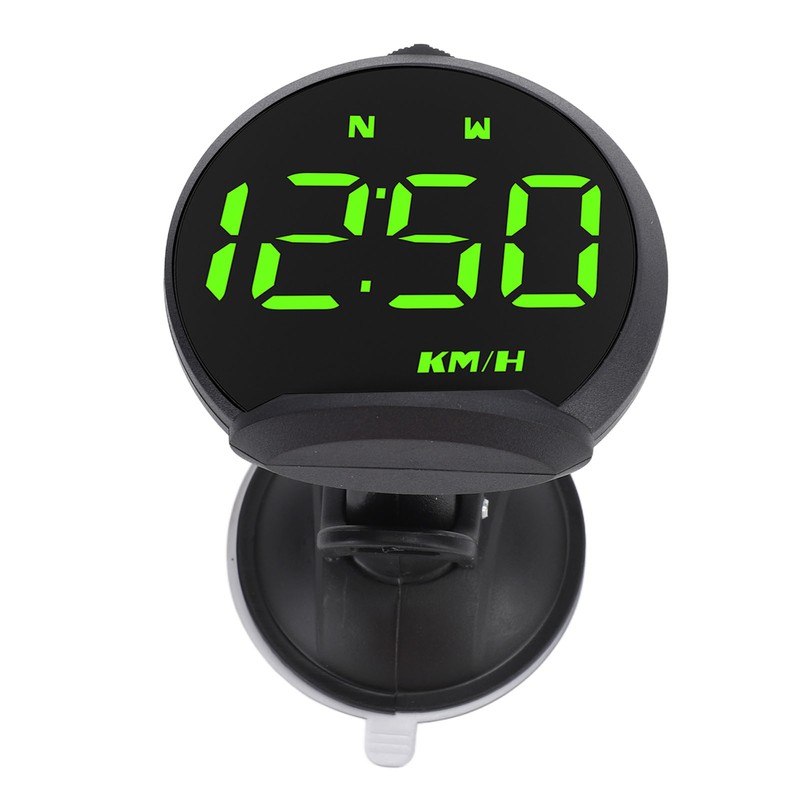 GPS HUD Speed Direction Driving Distance Overspeed Alarm Multifunctional Universal