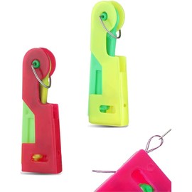 ZZLBZN Needle Threaders, 3Ppcs Plastic Automatic Hand Sewing Needles Sewing Machine Needle Fast Lead for Hand Sewing, Yarn, Embroidery and Cross Stitch