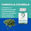 Alga Chlorella 100% Natural, Frasco con 75 Gramos en Bolitas.