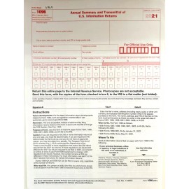 Unbranded/Generic (6) 2021 IRS TAX FORMS 1099-NEC (6 Recipients) + 2 FORMS 1096