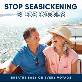 Eco Strong Bilge Cleaner & Deodorizer | Heavy Duty Formula Digests Odor Causing Sludge, Grease, Oil, Sheen, Gasoline | Biodegradable, Fish Safe, Chemical-Free (32oz)