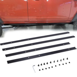 Broaddict Pinch Weld Cover Fit for Ford Bronco 4 Door 2021 2022 2023 2024 2025 2026 Trail Armor Rocker Guard Made of Aluminum