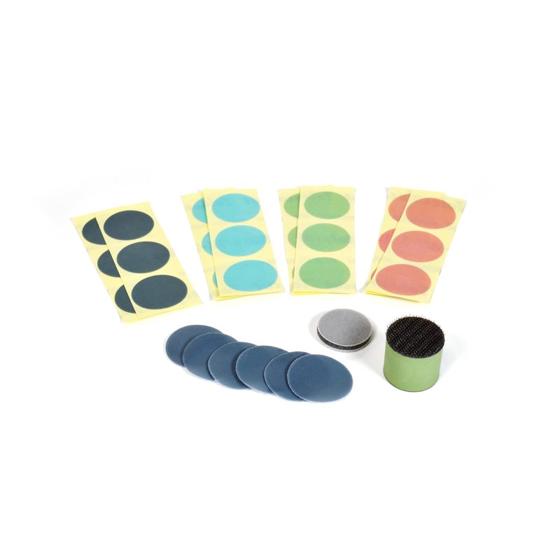 Touch-up Disc Starter Kit, 34mm Sanding Discs for Nibs, Runs