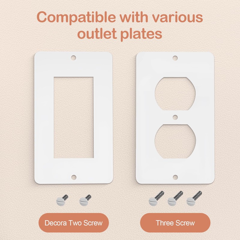 Havenso Child Proof Outlet Cover, Double Lock System, Duplex &