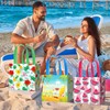 U-Vathing 6Pack Summer Pool Party Reusable Gift Bags Beach Pool