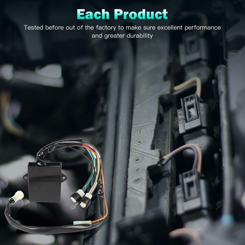 SCITOO CDI BOX Module Ignition Coil for Yamaha Warrior 350