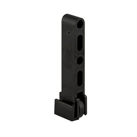 FHC G3088 1/16" Guide Leg - Black Nylon - Sliding Window Roller Assembly
