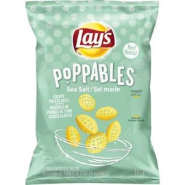 PepsiCo Lay's Poppables Sea Salt Potato Snack, 141g/5 oz., {Imported from Canada}