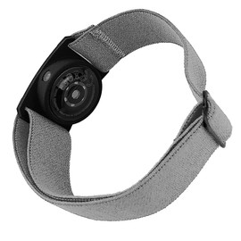 YIN SONG Elastic Loop Nylon Armband Compatible with Polar OH1/Verity Heart Rate Sensor Replacement Strap - Gray