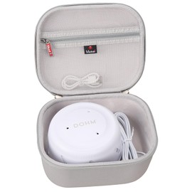 Mchoi Hard Travel Case Suitable for Yogasleep Dohm Uno White Noise Sound Machine, Waterproof Shockproof White Noise Sound Machine Protective Case, Case Only, Grey
