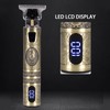 Electric Hair Trimmer Clipper USB Portable Professional Retro Hair Cutting