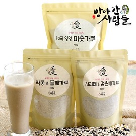 방앗간사람들 국산 약콩+들깨가루 300g Farmers' Grain Korean Soybean + Perilla Powder 300g