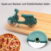 HAFRILY Pizza Cutter Funny Sharp Pizza Cutter Bicycle with Stainless