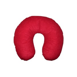 Natalia Spzoo Travel Neck Pillow - Ideal for Travel and Relaxation, Ergonomic Design, Washable Red, red