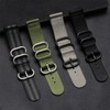 [SQHYWJ] Nylon Watch Strap 18mm, 20mm, 22mm, 24mm, Quick Change