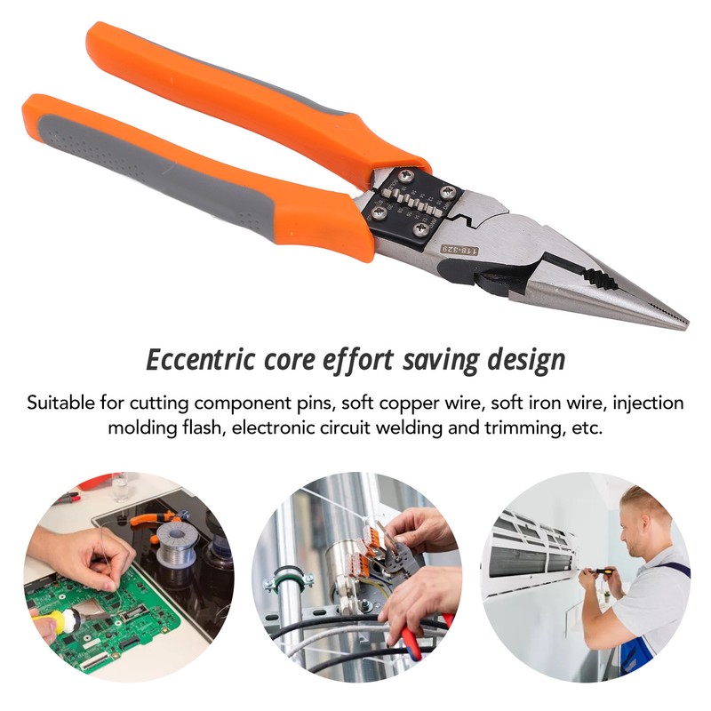 Wire Stripper Effort Saving Incisive Fast Cutting Anti Slip Handle