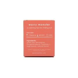 Par Avion Tea Worry Monster- Small Batch Artisan Green Tea 2oz