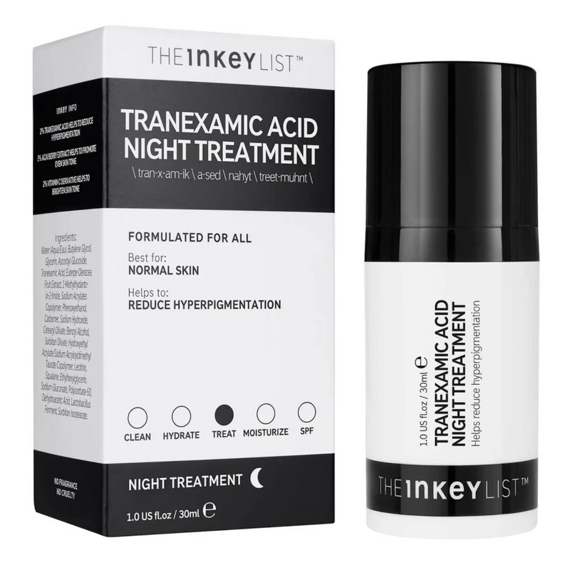 The INKEY List Tranexamic Acid Night Treatment 30ml (Helps reduce