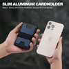 SEMORID Slim Aluminum Card Holder Wallet for Men, Durable Expandable