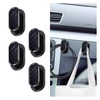 4 PCS Car Mini Hooks, Strong Self-Adhesive Backseat Hangers, Multifunctional