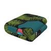 Delerain Green Dinosaur Soft Throw Blanket 40"x50" Lightweight Flannel Fleece