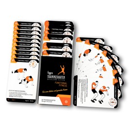 figgrs Functional Fitness Training Cards, 50 Bodyweight Exercises for Powerful and Dynamic Muscles [German Language Version]