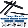 Bestgle 7 Pcs Straight Flute Tap Set Thread Taps HSS