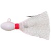 Wahoo WAH-PPJ14-1 Egg Pompano Jig, 1/4 Oz, White