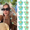 GQLV Small Flower Hair Claw Clips,12PCS 1.18" Cute Hair Clips