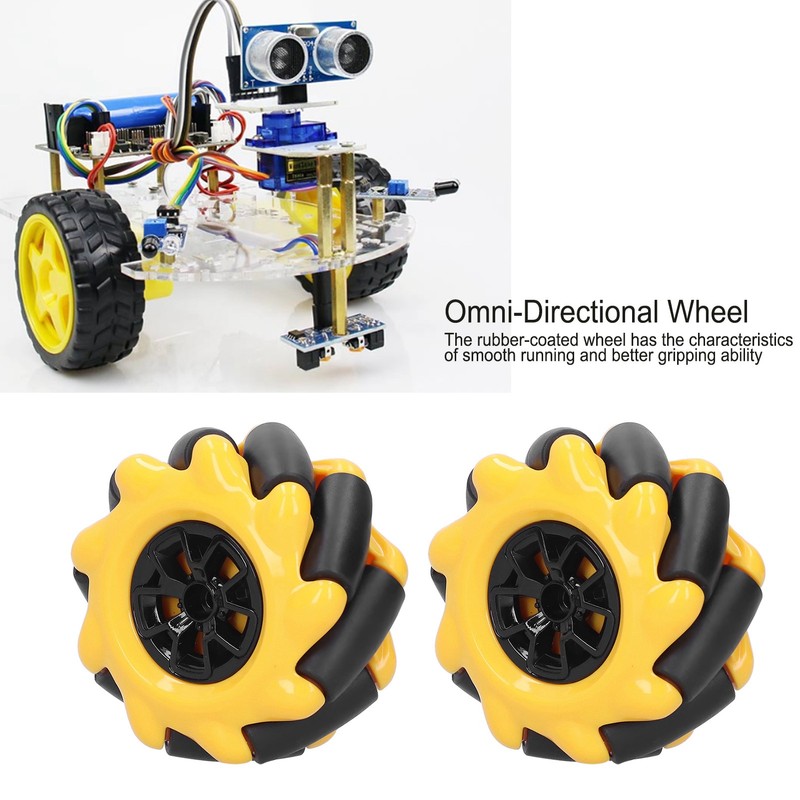 Mecanum Wheel OmniDirectional Smart Robot Car Parts Accessories DIY Toy