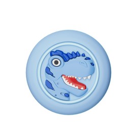 for Airtag Holder for Kids, Hidden GPS Tracker Case with Safety Pin Anti Lost, for Children, Elderly, Luggage, Clothing,Backpack,Cartoon (1pcs-Dinosaur Blue)