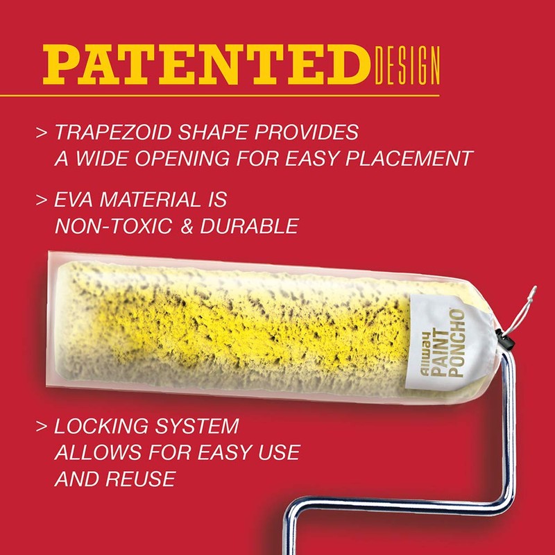 Allway Paint Poncho pon-rl Paint Poncho, Clear