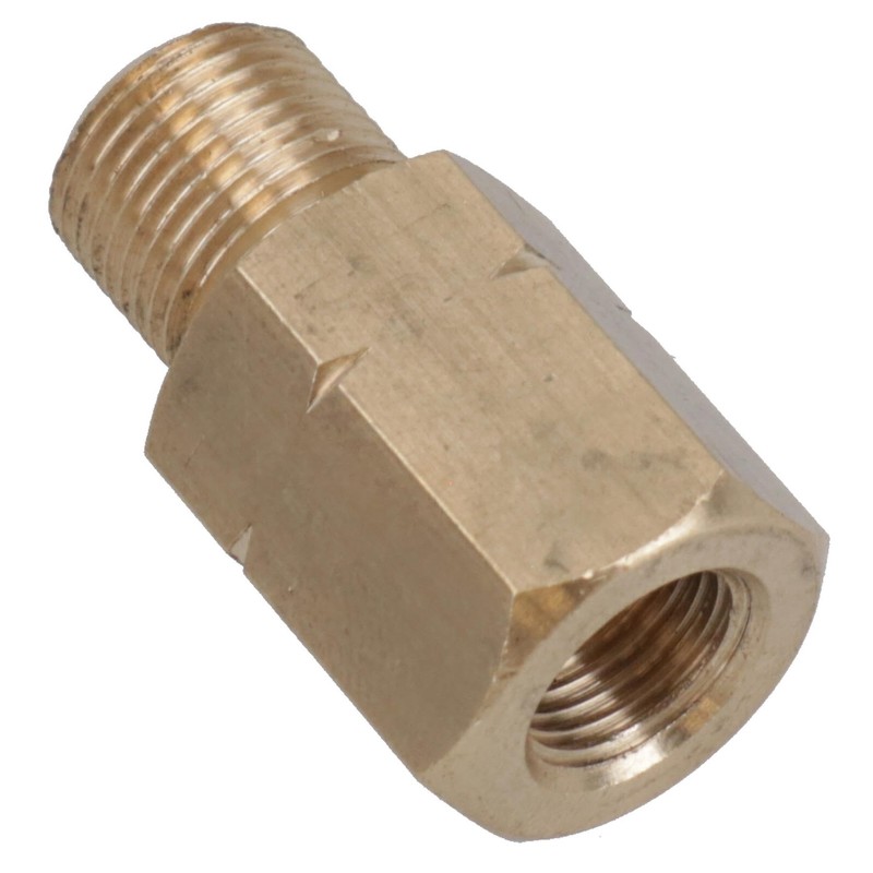 AB Tools Brass Brake Pipe Union Fitting Adaptor Metric M12