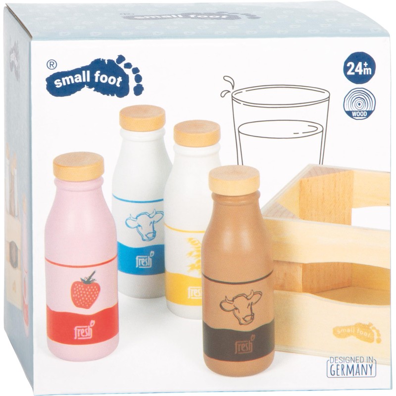 small foot Cassa con bevande a base di latte "fresh",
