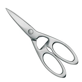 ZWILLING 41470-000 Twin Select Satin Cooking Scissors, All Stainless Steel, Forged