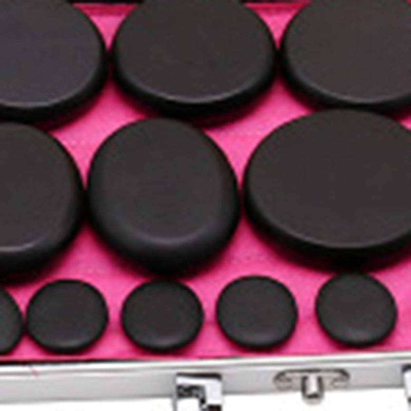 FLYHERO Basalt Hot Stones Set Massage Stone Hot Rocks Stones