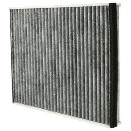 vhbw Cabin Air Filter Compatible with Ford Focus Mk3 Box/Hatchback 95-182 HP Car – With Activated Carbon