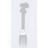 OSK Snoopy Stainless Steel Fork, Made in Japan, SN-6, Silver