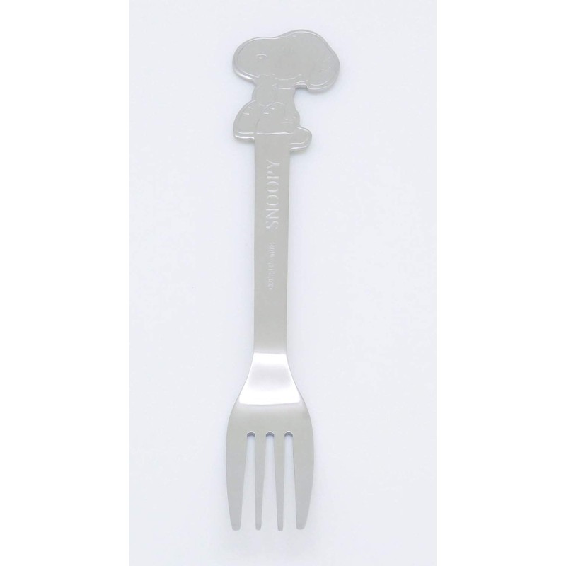 OSK Snoopy Stainless Steel Fork, Made in Japan, SN-6, Silver