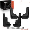 A-Premium Set of 4PCS Mud Flaps Splash Guards Mudguards Mudflaps