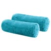 BaSaTex Pack of 2 Bolster Cushion Covers 15 x 40