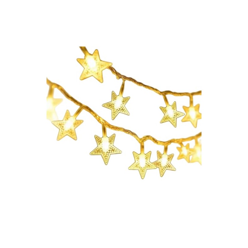 Star String Lights, 33ft 100 LED 8 Modes Star Fairy