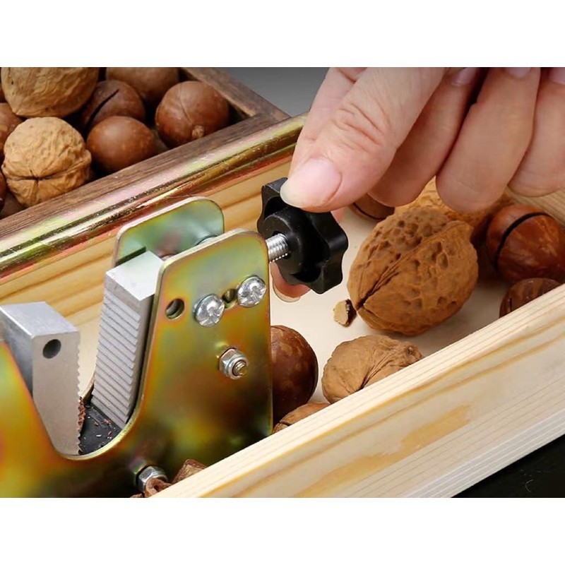 MxTong Manual Nutcracker Nut Tongs Heavy Duty Nut Cracker Macadamia