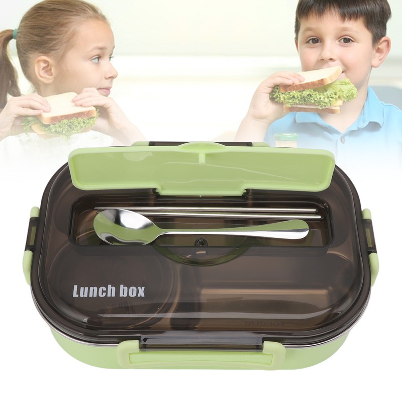 Lunch Container Box Stainless Steel Thermal Lunch Storage Box with