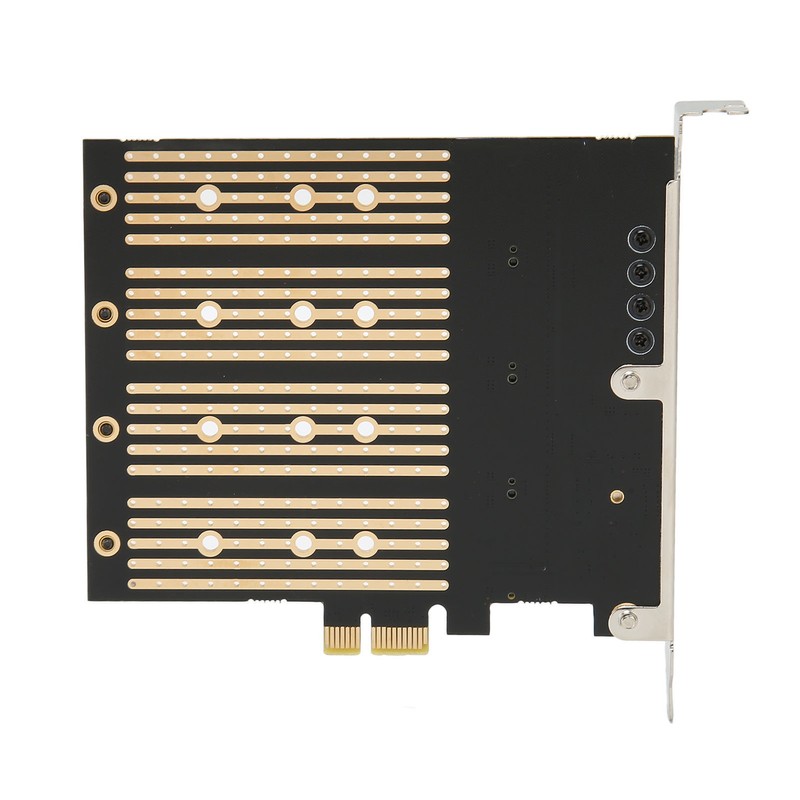 SATA NGFF to PCIe Adapter 4 Disk Position 10Gbps AHCI