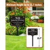 Multiwins No Soliciting Sign for House with Stake - Adjustable